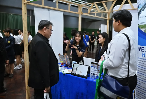 Job Fair at Kasetsart University,Bang Khen Campus